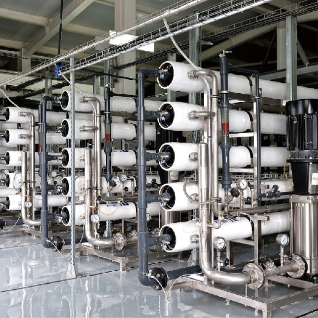高容量純水製程與循環利用的整合工程